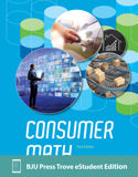 Consumer Math Trove eStudent Edition, 3rd ed.