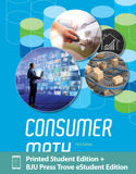 Consumer Math Print & Trove eStudent Edition, 3rd ed.