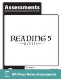 Reading 5 Trove eAssessments, 3rd ed.