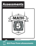 Math 5 Trove eAssessments, 4th ed.
