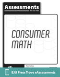 Consumer Math Trove eAssessments, 3rd ed.
