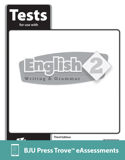 English 2 Trove eAssessments, 3rd ed.