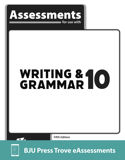 Writing & Grammar 10 Trove eAssessments, 5th ed.