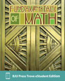 Fundamentals of Math Trove eStudent Edition, 2nd ed.