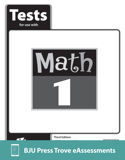 Math 1 Trove eAssessments, 3rd ed.