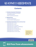 Reading 2 Trove eAssessments & Key, 3rd ed.