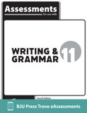 Writing & Grammar 11 Trove eAssessments, 4th ed.