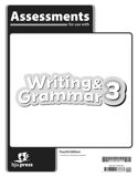 Writing & Grammar 3 Assessments, 4th ed.