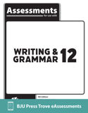 Writing & Grammar 12 Trove eAssessments, 4th ed.
