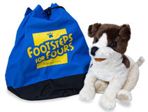 K4 Footsteps for Fours Backpack & Hand Puppet, 2nd ed.
