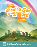 K4 Bible Trove eWorktext, 1st ed.